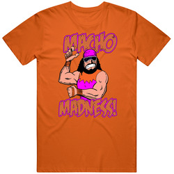 Macho Man Randy Savage Madness Pro Wrestler T Shirt