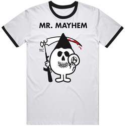 Mr Mayhem Reaper Tv Show Cult T Shirt