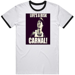 Life's A Risk Classic Movie Quote Vintage T Shirt