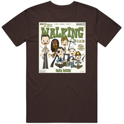 Walking Dead Music Tv Show Funny Parody Album Cult T Shirt