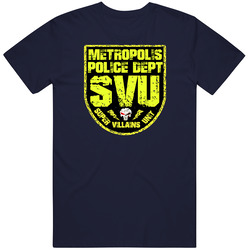 Metropolis Svu Super Villains Unit Police Swat Comics Parody Cool T Sh