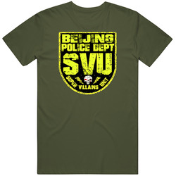 Beijing Svu Super Villains Unit Police Swat Comics Parody Cool T Shirt