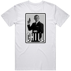 James Bond 007 Daniel Craig Netflix And Chill Parody Secret Agent Fan 