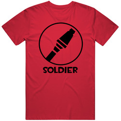 Team Fortress 2 Soldier Red Team Video Game Fan T Shirt