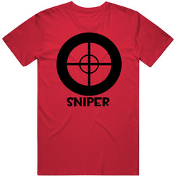 Team Fortress 2 Sniper Red Team Video Game Fan T Shirt