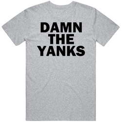 Damn The Yanks Shield Agent Lance Hunter T Shirt