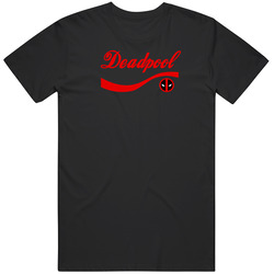 Deadpool Cola Parody Comic Book Hero Movie Fan T Shirt