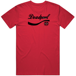 Deadpool Cola Parody Cool Comic Book Hero T Shirt