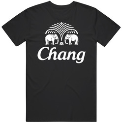 Chang All White Logo T Shirt