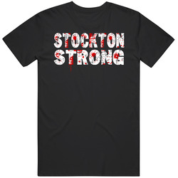 Stockton Strong Nate Diaz Mma Fighter Bloody Distressed T Shirt