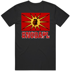 Red Warrior #nodapl Standing Rock North Dakota Protester Support T Shi