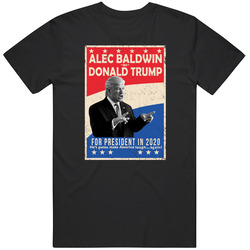 Alec Baldwin As Donald Trump For President 2020 Snl Political Parody T
