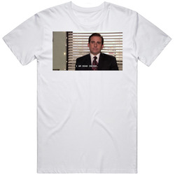 The Office Michael Scott I Am Dead Inside Funny Tv Show T Shirt