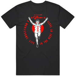 Glico Running Man Japanese Candy Logo T Shirt