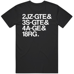 Popular Toyota Power Plants In Engine Code Speak T Shirt