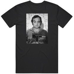 John Belushi Mugshot Comedy Actor Fan T Shirt