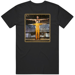 Kareem Abdul Jabar And Bruce Lee Game Of Death Martial Arts Fan T Shir