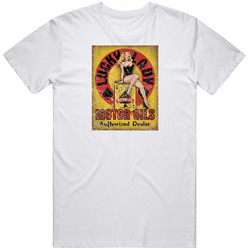 Lucky Lady Motor Oils Vintage Distressed T Shirt