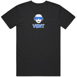 Vent Ventrilo Online Gaming Fan Voice Chat Battle Worn Distressed T Sh
