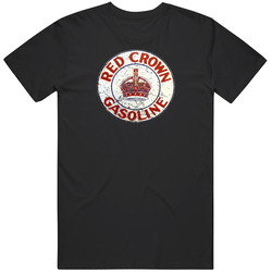Red Crown Gasoline Vintage Distressed Style T Shirt