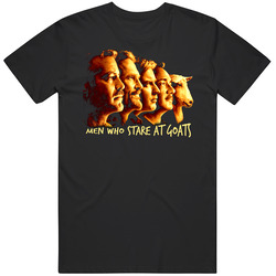 Men Who Stare At Goats George Clooney Movie T Shirt