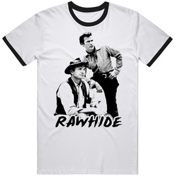 Rawhide Tv Show Clint Eastwood T Shirt