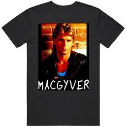 Macgyver Tv Show 80s 90s T Shirt