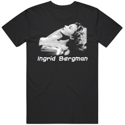 Ingrid Bergman Movie Star T Shirt