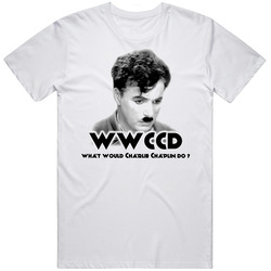 What Would Charlie Chaplin Wwjd T Shirt