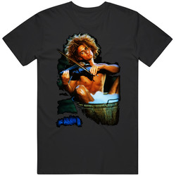 Young Einstein Movie 80s Black T Shirt