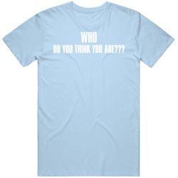 Who Do You Think You Are Tv Series T Shirt