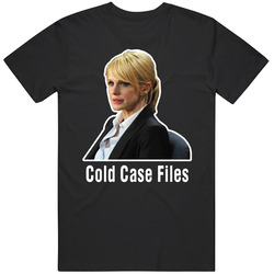Cold Case Files Tv Murder Mystery Show T Shirt