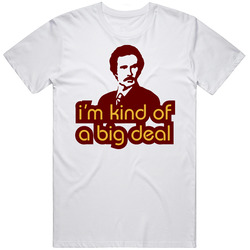 Anchorman Big Deal Ron Burgundy Movie T Shirt