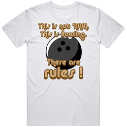Big Lebowski Nam Bowling Movie T Shirt