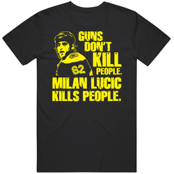 Milan Lucic Guns Dont Kill Hockey Boston T Shirt