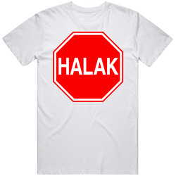 Jaroslav Halak Canadians Hockey Goalie Stop Sign T Shirt