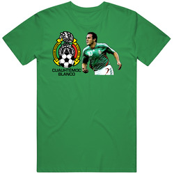 Cuauhtemoc Blanco Soccer Mexico World Cup T Shirt