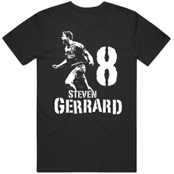 Steven Gerrard Soccer Player T Shirt