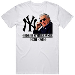 George Steinbrenner Tribute Rip Yankees Baseball T Shirt