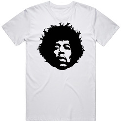 Jimi Hendrix Rock Guitar Music T Shirt