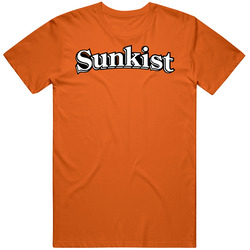 Sunkist Orange Drink Logo T Shirt