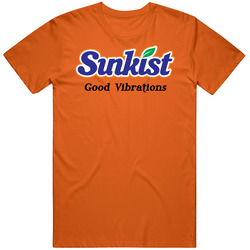 Sunkist Good Vibrations Funny Cool T Shirt