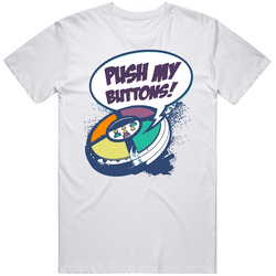 Cool Simon Says Push My Buttons Funny T Shirt