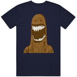 Wookie Teeth Funny Star Wars Parody T Shirt