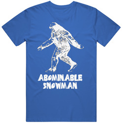 Abominable Snowman Cool Funny T Shirt