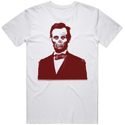 Crimson Lincoln Funny American President T Shirt