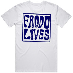Frodo Lives Retro 80s Cool T Shirt