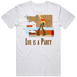 Life Is A Party Cool Dance Techno T Shirt