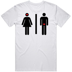Funny Man Woman Love Relationship T Shirt