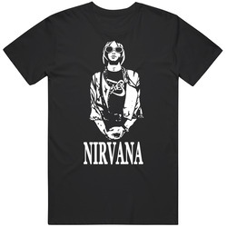 Kurt Cobain Nirvana Music Grunge Punk T Shirt